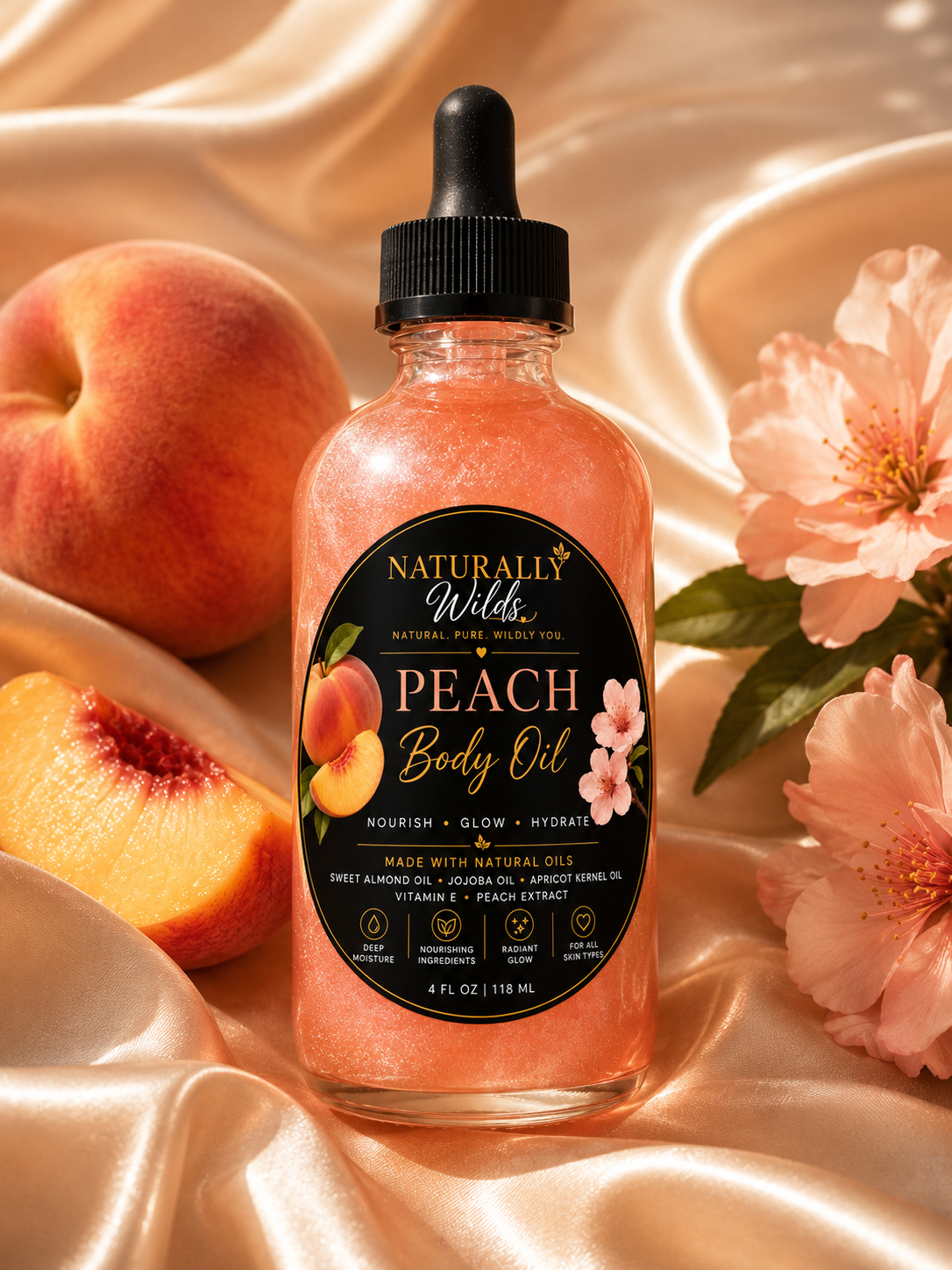 Peach Body Oil